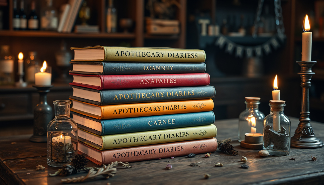 Apothecary Diaries Light Novel – Where to Read Latest Volumes