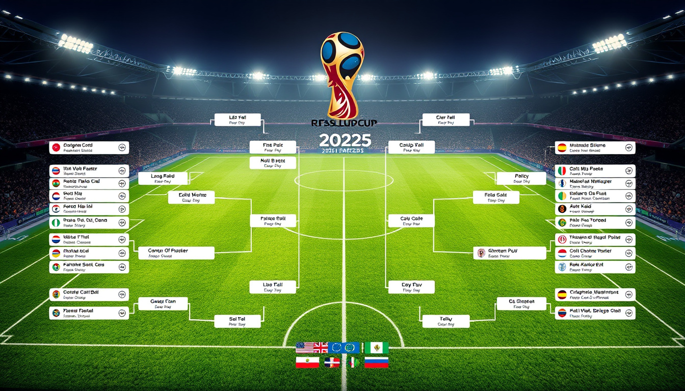 FIFA Club World Cup Brackets – 2025 Groups Draw and Schedule